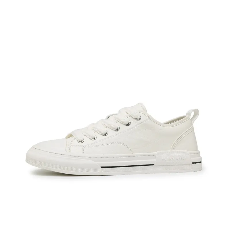 Abango Casual Shoes Men Low Top White/Black-0