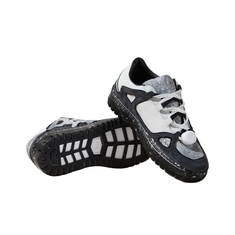 BOMBETTE x P448 Skateboard Shoes Women's Black-3