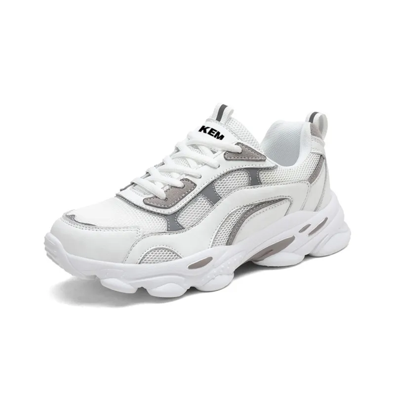 JKEM Wear-resistant Lightweight Breathable And Non-slip. Low-Top Chunky Sneakers Women's-23