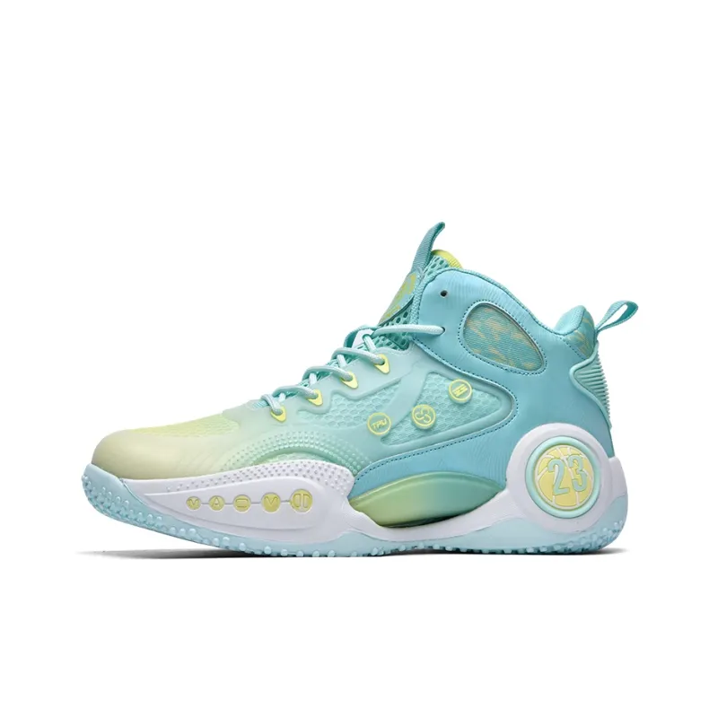 Black tailed Deer Shock Absorbers Slip Resistant, Abrasion Resistant, Breathable Mid Top Basketball Shoes Unisex-3