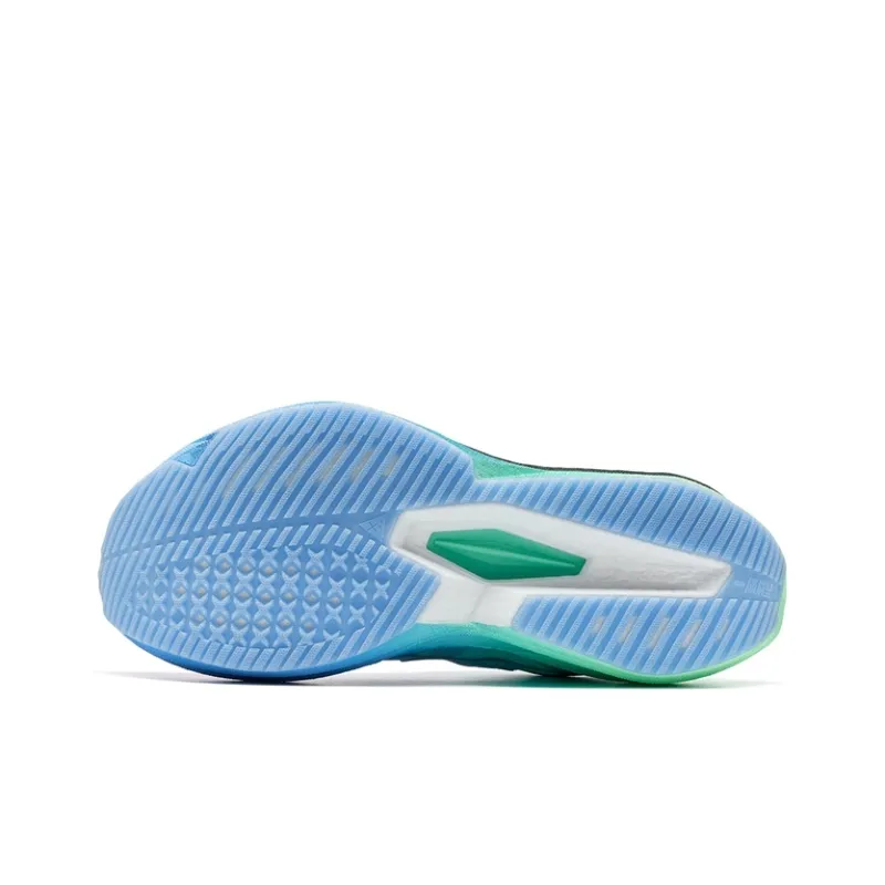 XTEP One-piece Molded 2nd Generation Anti-Slip Wear-Resistant Low-Top Running Shoes Men's Turquoise-6
