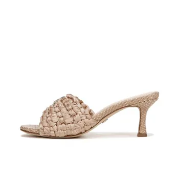 SAM EDELMAN Abrasion Resistant Slide Slippers Women's Beige
