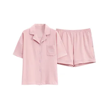 Qiao Ni Tong Pajama Set Women's Girly Pink