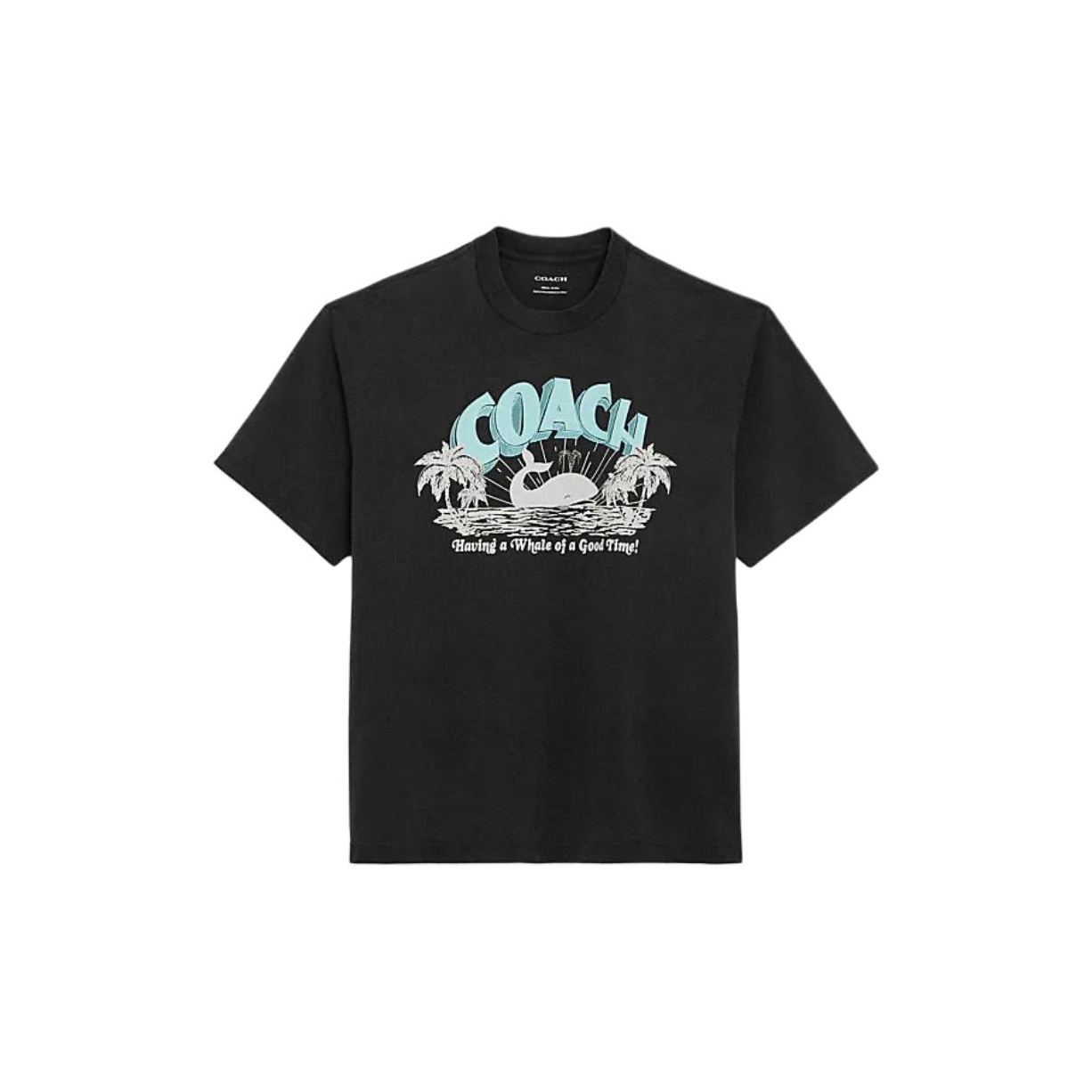 Coach mens black purchases t shirt