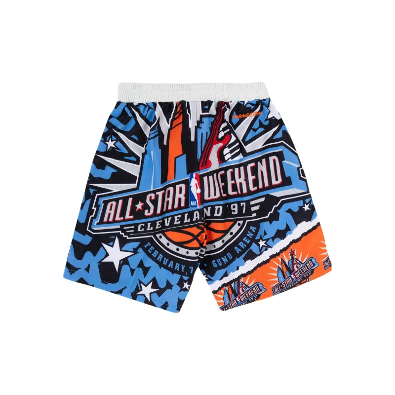 Mitchell & Ness Jumbotron 2.0 Sublimated Shorts All Star 1997 98-1