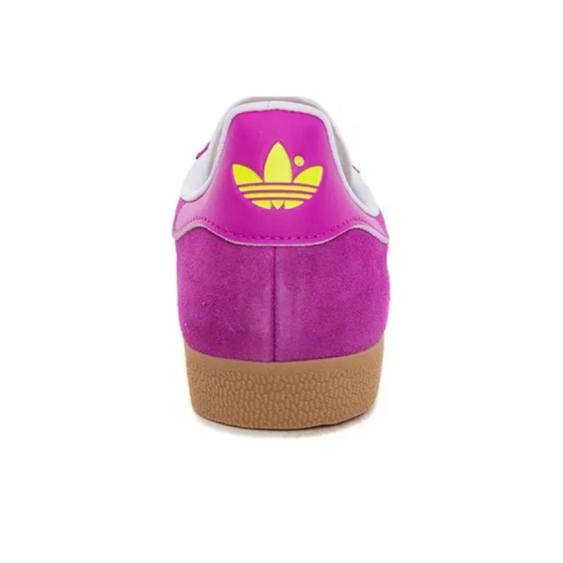 Adidas Gazelle Purple Burst Solar Yellow Women's-3