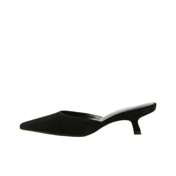 REFORMATION Wrap-toe Slippers Women's Black