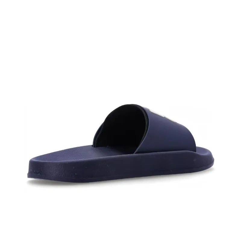 HUGO Logo-print Moulded-footbed Slides-3