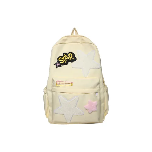 S.REPHEN Nylon Backpack Regular Women's Yellow/Green/Pink