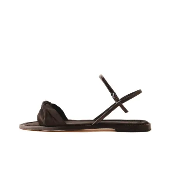 REFORMATION Cassidy Strap Sandals Women's Brown