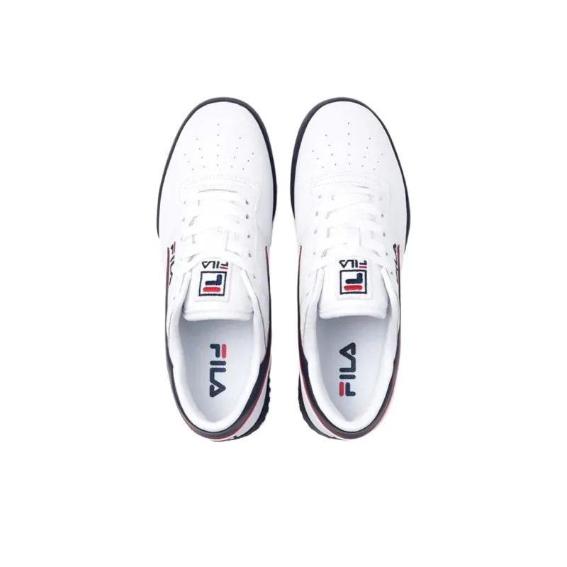 FILA Original Fitness White Navy Red-2