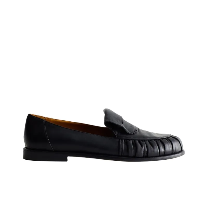 TIBI Steve Loafers Women's Black-1