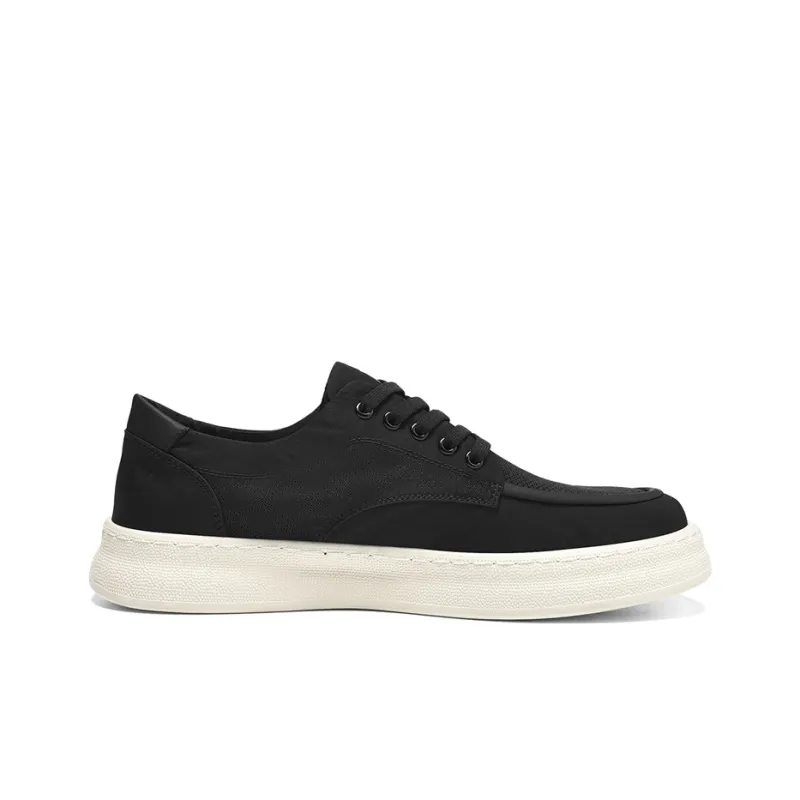 SEPTWOLVES Breathable Height Increasing Coverage Low Top Canvas Shoes Men's-5