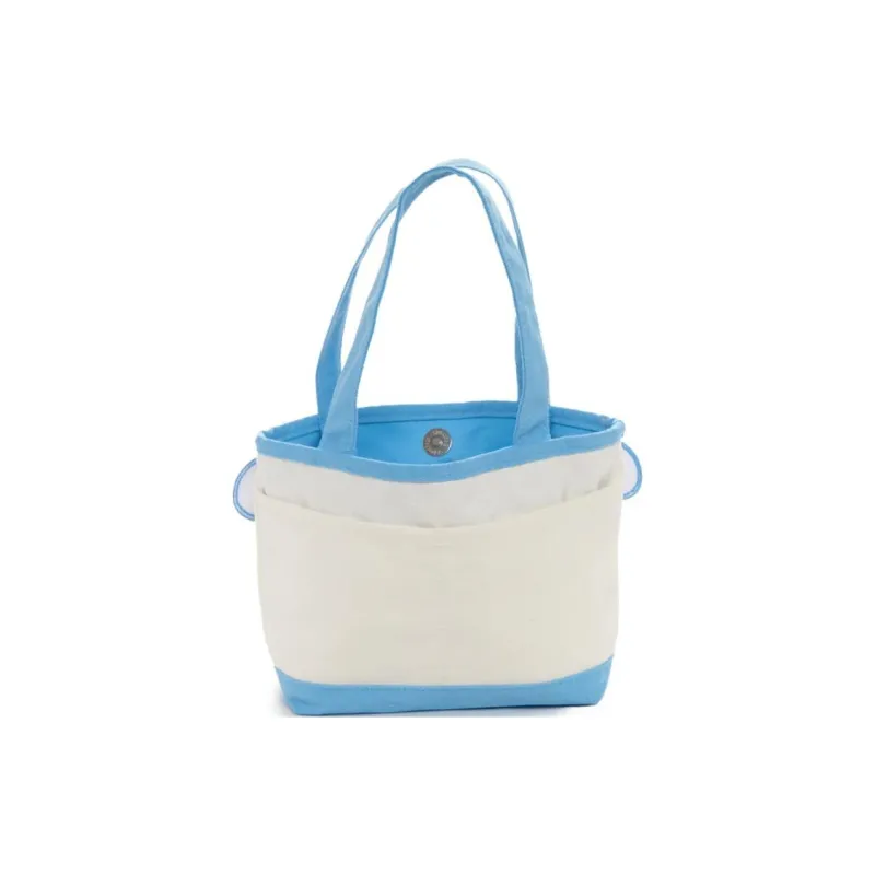 Sanrio Canvas Bag, Tote Bag, Shopping Bag, Handbag Mini Women's Beige Blue-4