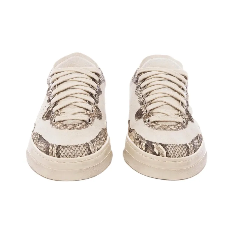 P448 Bali Python Low-Top Skateboard Shoes Unisex Brown-3