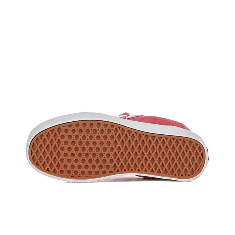 HOMDOON Coverage Low Top Skateboard Shoes Unisex Brick Red-5