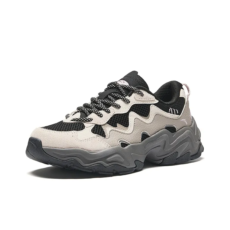 Anta Starlight 2 Breathable Cushioning Wear-Resistant Low-Top Casual Shoes Women's Pine Smoke Gray-1