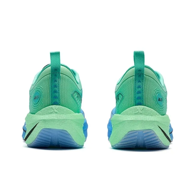XTEP One-piece Molded 2nd Generation Anti-Slip Wear-Resistant Low-Top Running Shoes Men's Turquoise-3