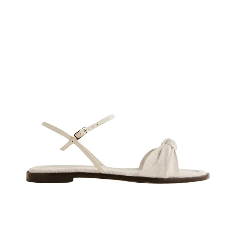 REFORMATION Cassidy Strap Sandals Women's Gray-1