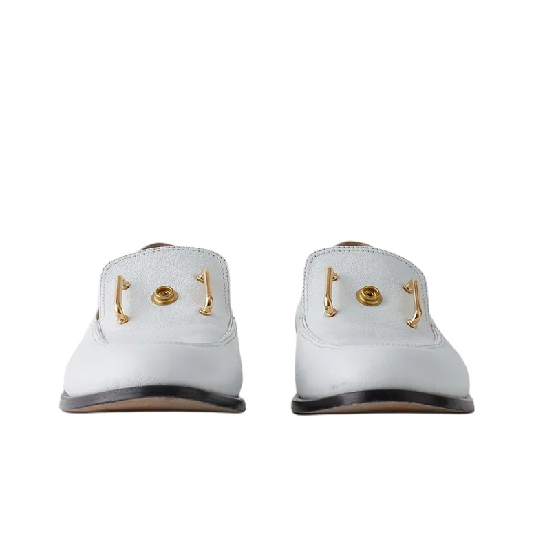 TIBI Morris Loafers Women's White-3