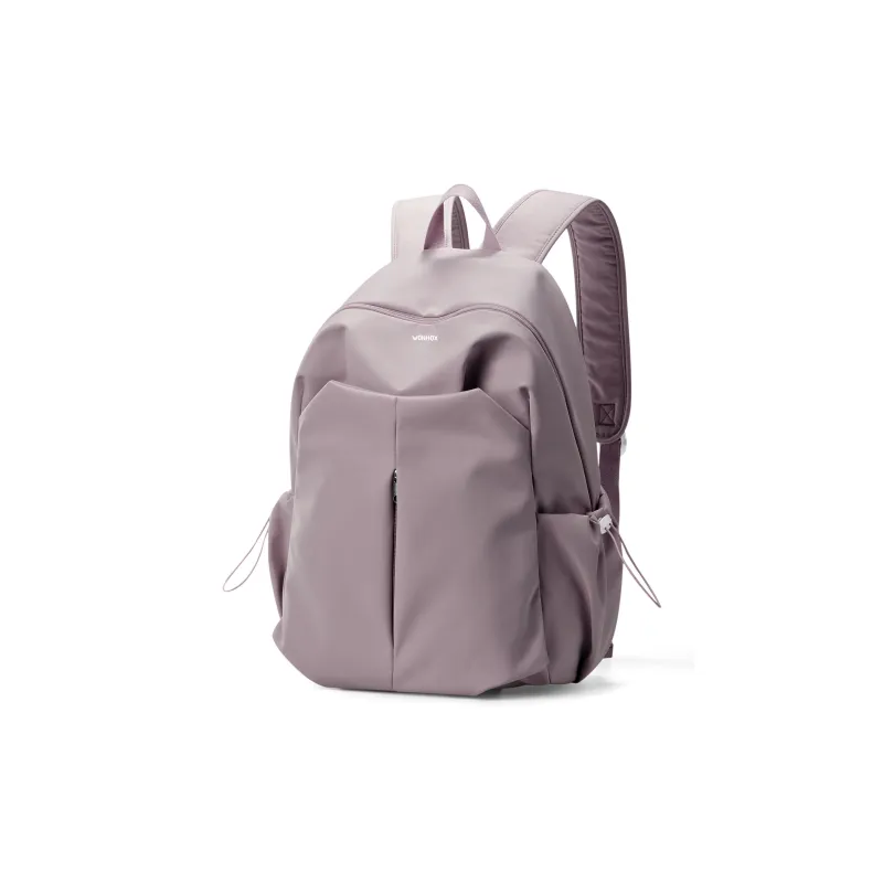 WONHOX Fabric Backpack Laptop Bag Backpack Regular Unisex Black/Gray/Red/Pink Purple-22