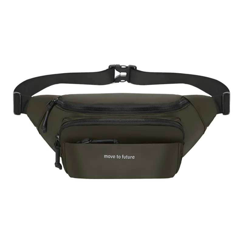 TAKI Oxford Crossbody Bag Fanny Pack Sling Bag Regular Men's Gray/Army Green/Black/Dark Blue-4