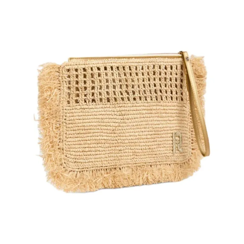 Paco Rabanne Frayed Clutch Bag-1