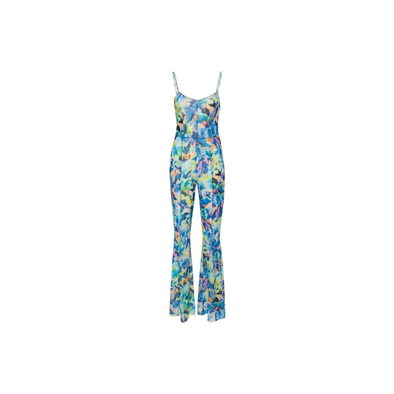 Patrizia Pepe Arty Splash print Tulle Jumpsuit-1