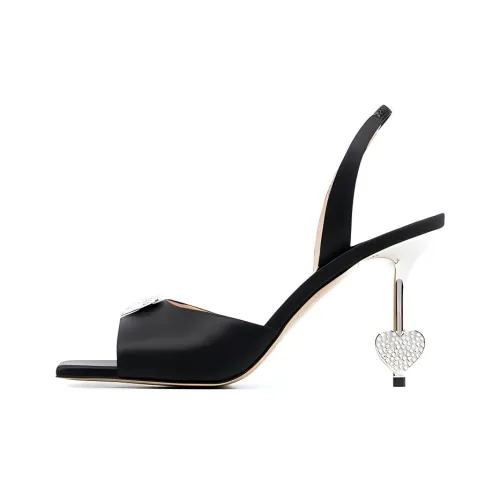 MACH & MACH Strap Sandals Women's Black