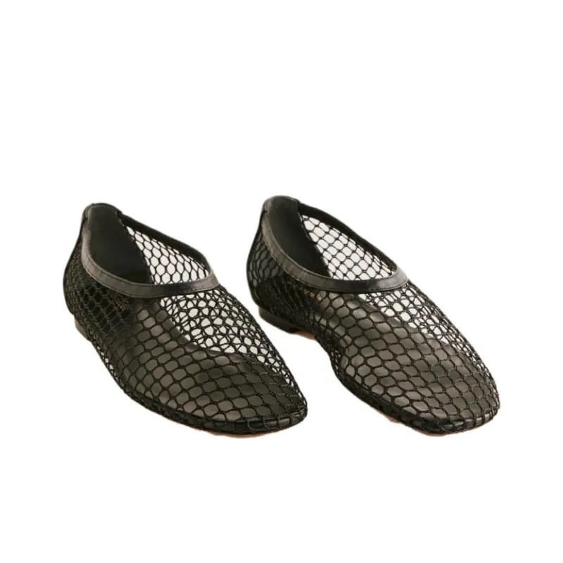 REFORMATION Britt Casual Single Shoes Women's Black-2