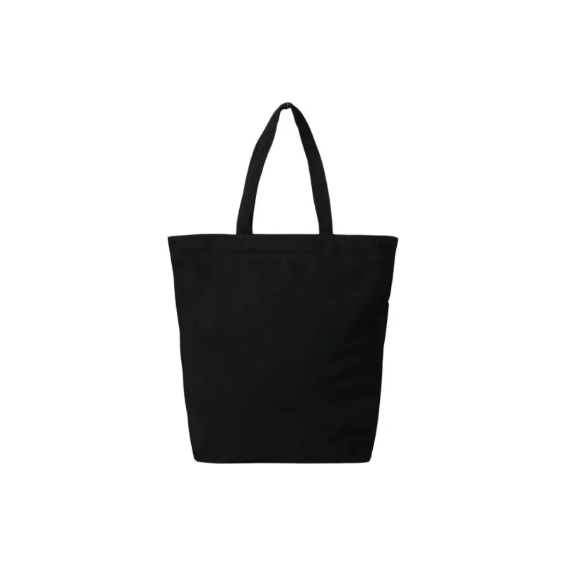 Converse Polyester Tote Toto Bag Shopping Bag Handbag Unisex Black-2