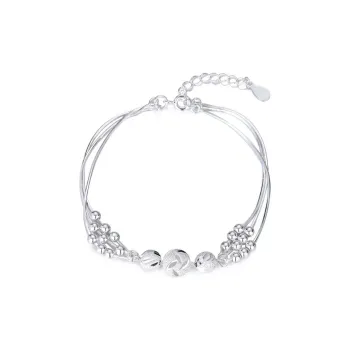 Bao Yi 999 Fine Silver Anklets Women's