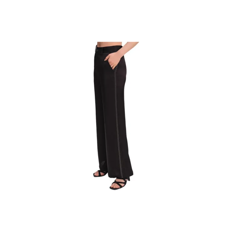 Blood Glitter Casual Pants Women's Black-2