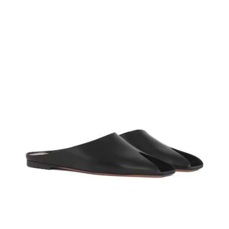Alaia Slide Slippers Women's Black-2