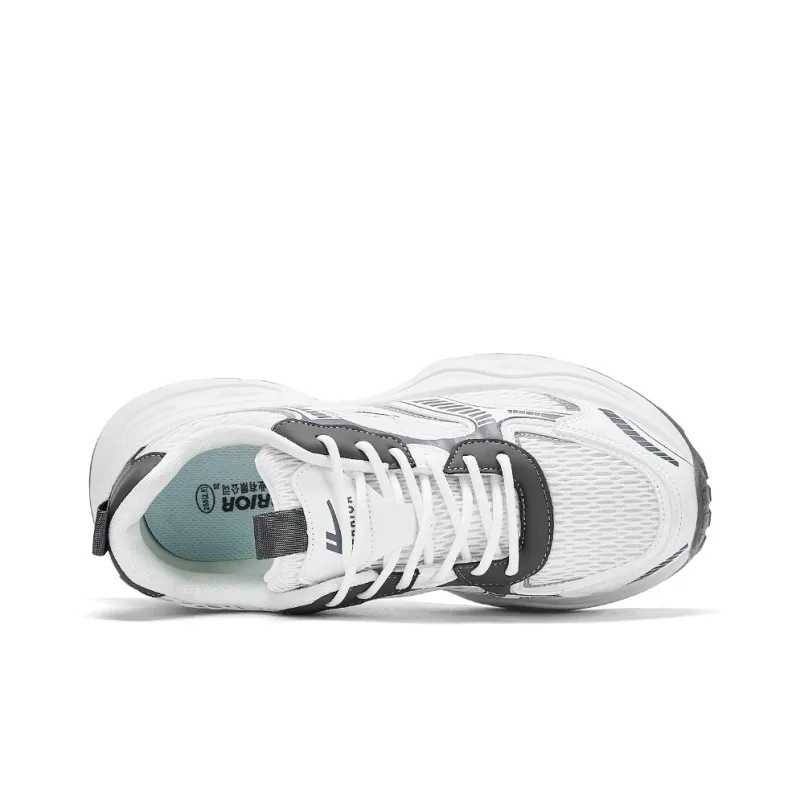 Warrior Platform Comfortable Anti-Slip And Wear-Resistant Breathable Height Increasing Low-Top Chunky Sneakers Men's-3