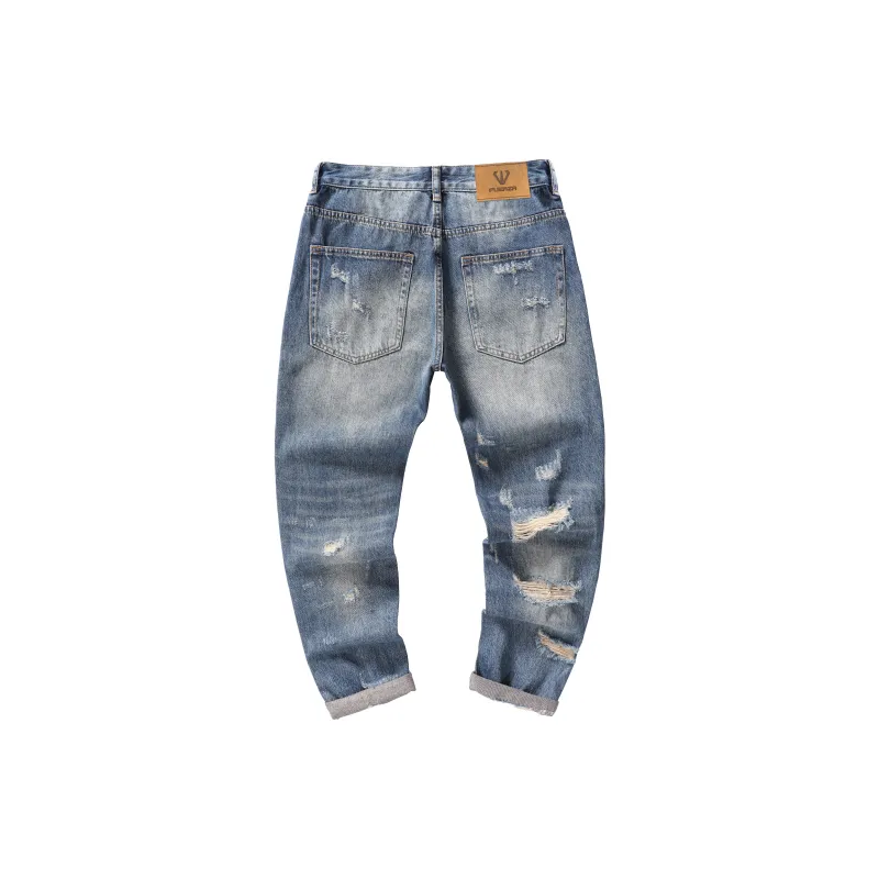 FUERZA Jeans Unisex Blue-1