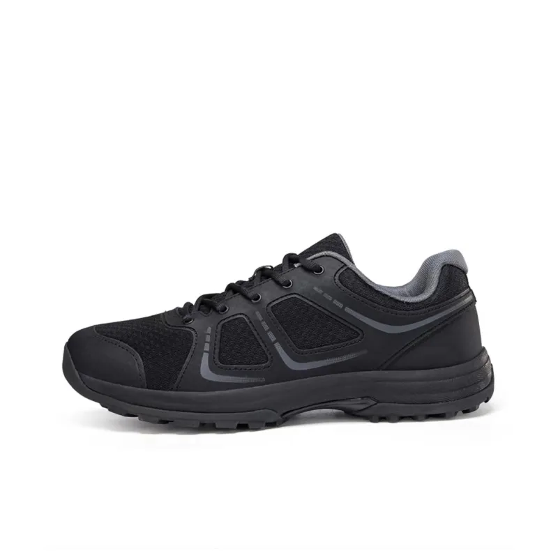 PEAK Cushioned Slip Resistant Low Top Training Shoes Men's Black-0
