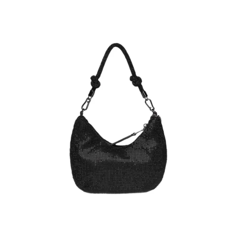 STEVE MADDEN PU Shoulder Bag Regular Women's Silver/Black/Red-5