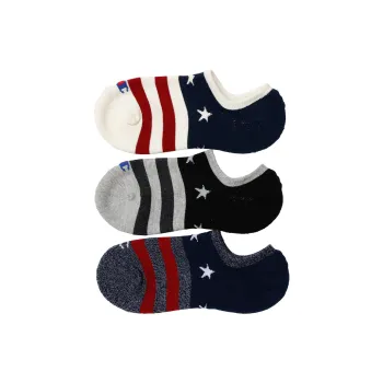 Champion No-Show Socks Men's 3 Pack Mixed Color