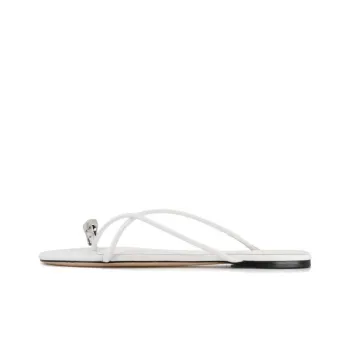 STUDIO AMELIA Flip Flops Women's White