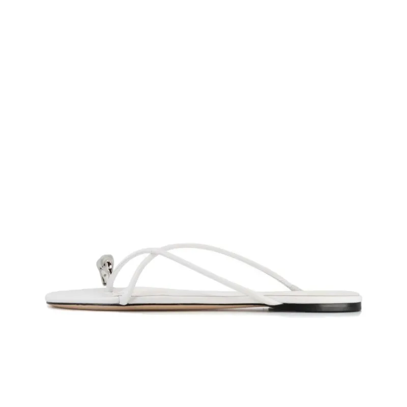 STUDIO AMELIA Flip Flops Women's White-0