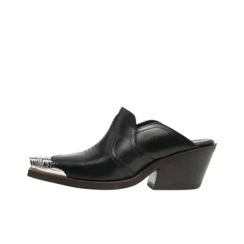 DOROTHEE SCHUMACHER Closed Toe Slippers 5cm Women's Black