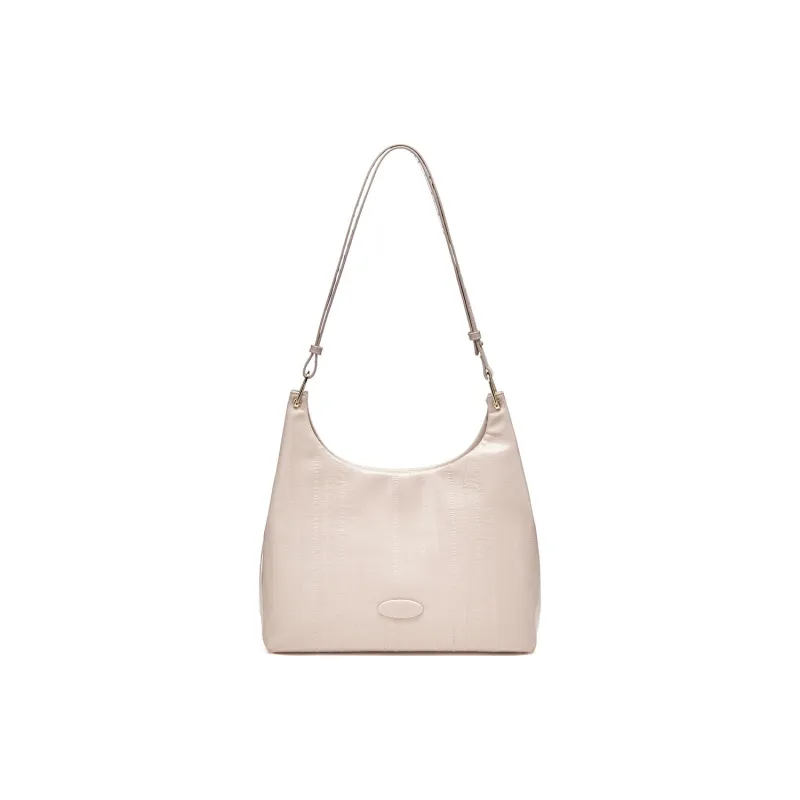 JOSINY Pu Commute Shoulder Bag Women's Black/Apricot/Nude Pink-12