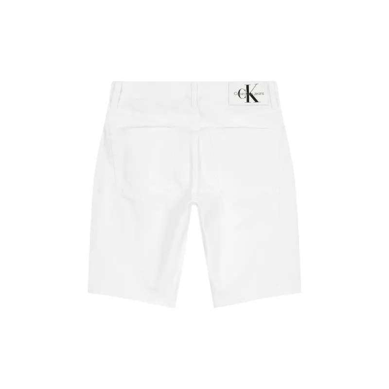 CALVIN KLEIN Denim Shorts Men's White-1
