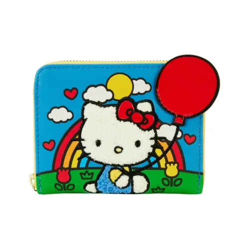 Sanrio Loungefly Collaboration Artificial Leather Wallet Women's Blue & Multicolor
