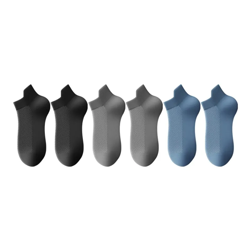 H-YXIANG No-Show Socks Men's 6 Pack-2
