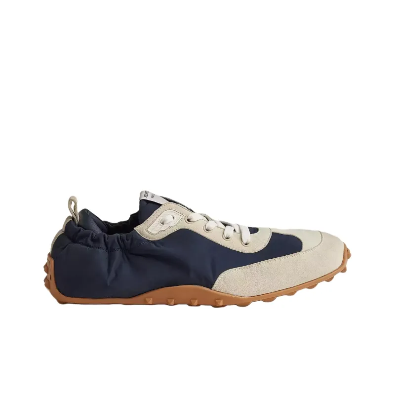 HERMES In Low Top Casual Shoes Men's Blue-1