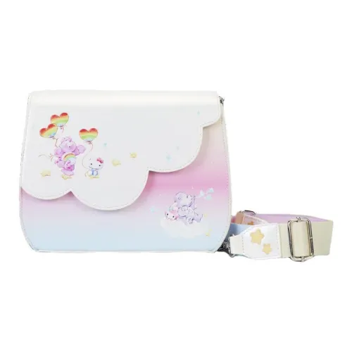 Care Bears X Sanrio Crossbody Bags White/Pink