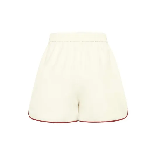 MEIYANG Casual Shorts Women's Apricot-1