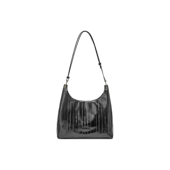 JOSINY Pu Commute Shoulder Bag Women's Black/Apricot/Nude Pink